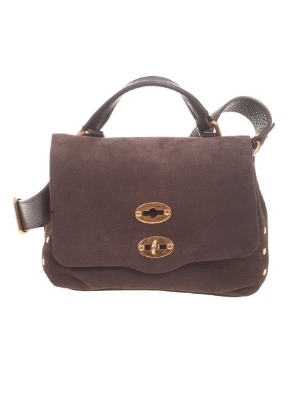 Shop ZANELLATO  Borsa: Zanellato Postina Jones.
Doppia chiusura.
Tracolla removibile ed allungabile.
Dettagli laminati all'interno e sulla tracolla.
Composizione: 100% Pelle.
Dimensioni: Larghezza 21 cm, Altezza 11 cm, Profondità 13 cm.
Altezza manico: 11 cm.
Fatto in Italia.. 068090 0070 S JONES-Z0210